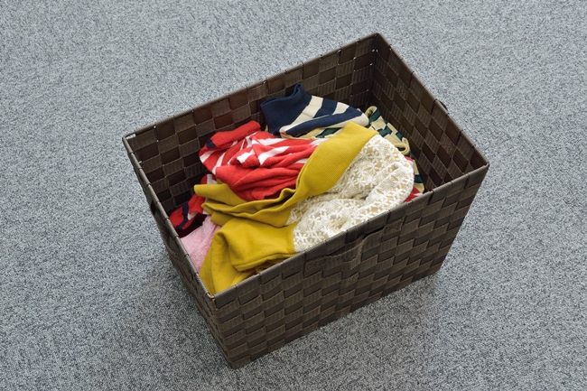 洗濯物をランダムに投入しても全自動で折りたたみ、仕分けまでしてくれる