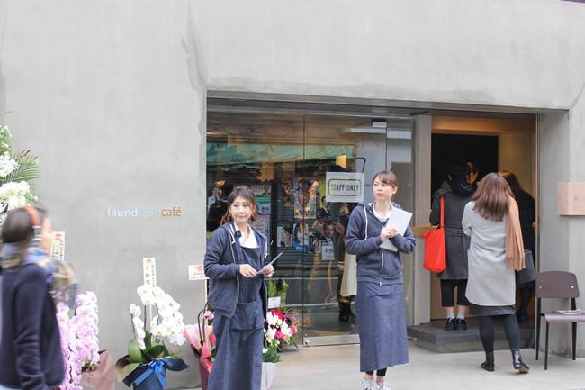 3月18日に表参道にオープンしたランドロイド・カフェは飲食系スタートアップのfavyとセブンドリーマーズが共同で運営する常設店。今後は購入者限定のイベントなどにも活用される予定
