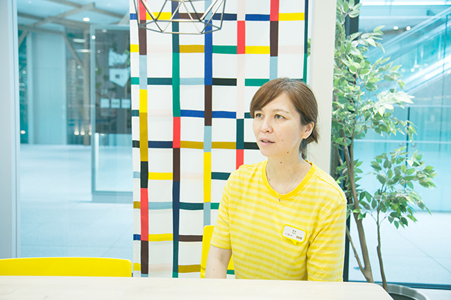 IKEA港北で長く働いていた青木エリナさん。IKEA原宿のストアマネージャーに抜擢された。
