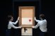 LONDON, ENGLAND - OCTOBER 12: Sotheby‚Äôs unveils Banksy‚Äôs newly-titled ‚ÄòLove is in the Bin‚Äô at Sotheby's on October 12, 2018 in London, England. Originally titled ‚ÄòGirl with Balloon‚Äô, the canvas passed through a hidden shredder seconds after the hammer fell at Sotheby‚Äôs London Contemporary Art Evening Sale on October 5, 2018, making it the first artwork in history to have been created live during an auction. (Photo by Tristan Fewings/Getty Images for Sotheby's)