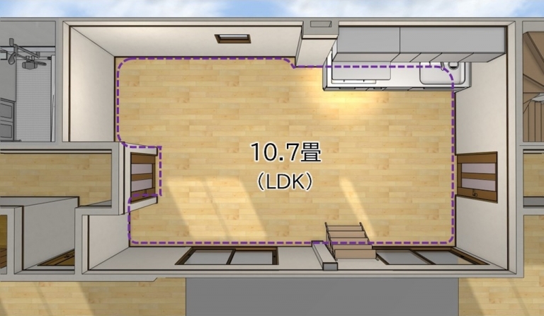 一級建築士が教える部屋を広く見せる家具選びとレイアウト方法…ビフォアアフターで解説する5つのテクニック | @Living アットリビング